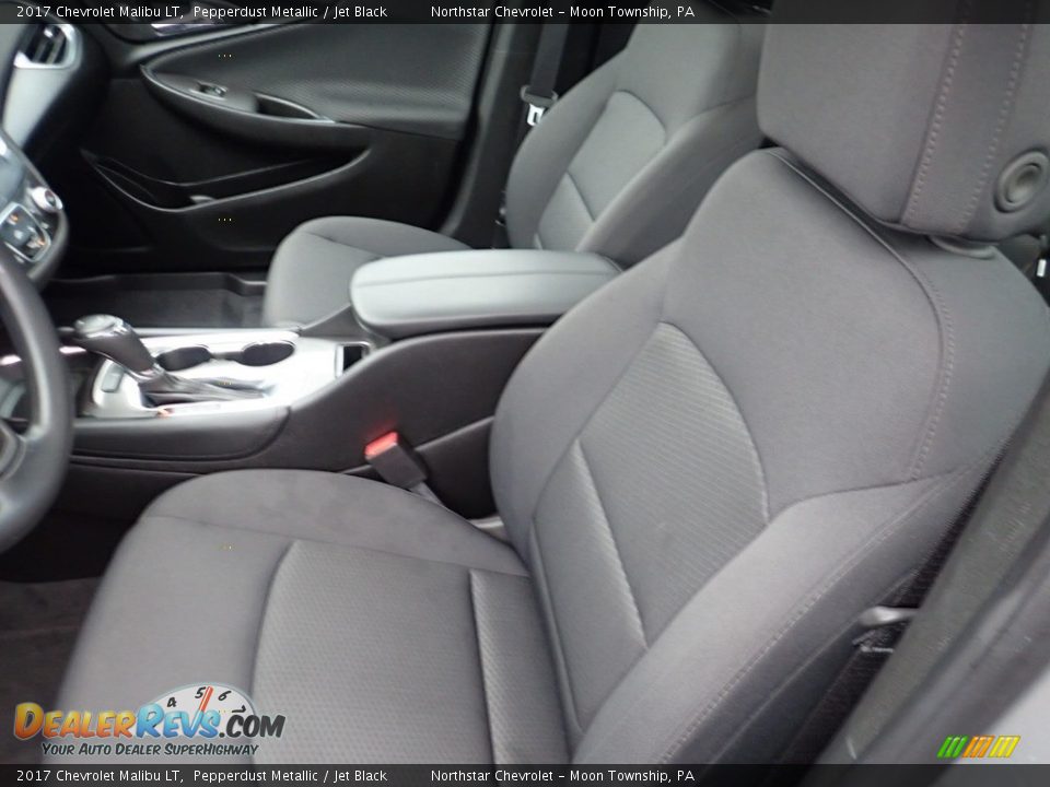 2017 Chevrolet Malibu LT Pepperdust Metallic / Jet Black Photo #20