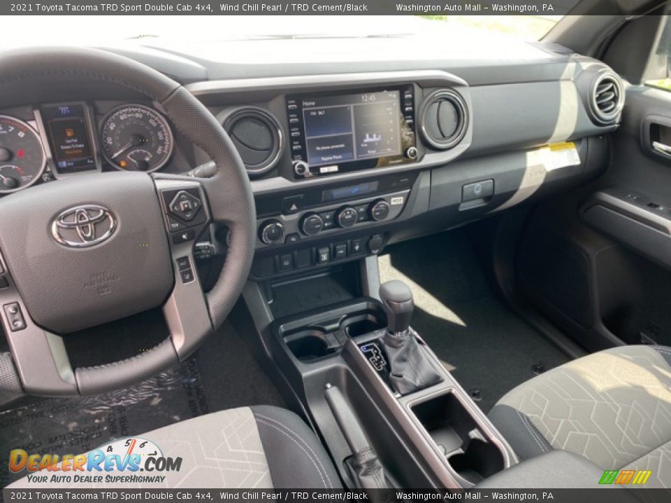 Dashboard of 2021 Toyota Tacoma TRD Sport Double Cab 4x4 Photo #3