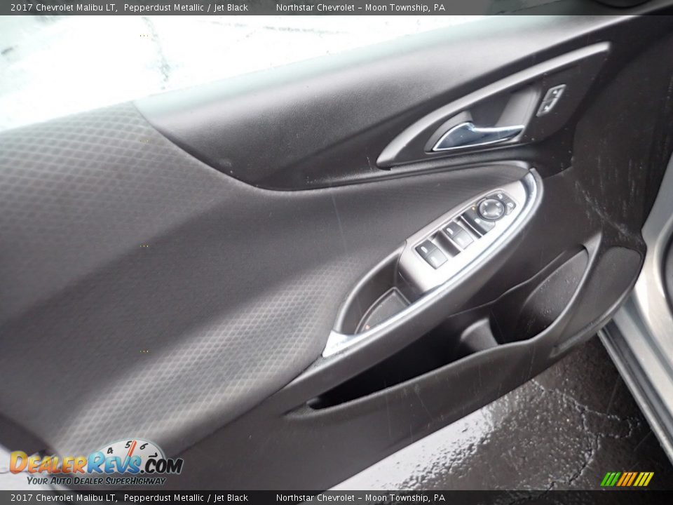 2017 Chevrolet Malibu LT Pepperdust Metallic / Jet Black Photo #24