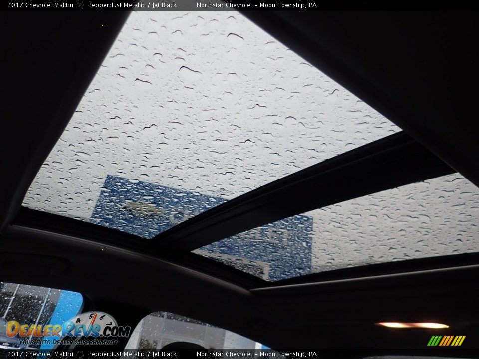 2017 Chevrolet Malibu LT Pepperdust Metallic / Jet Black Photo #26