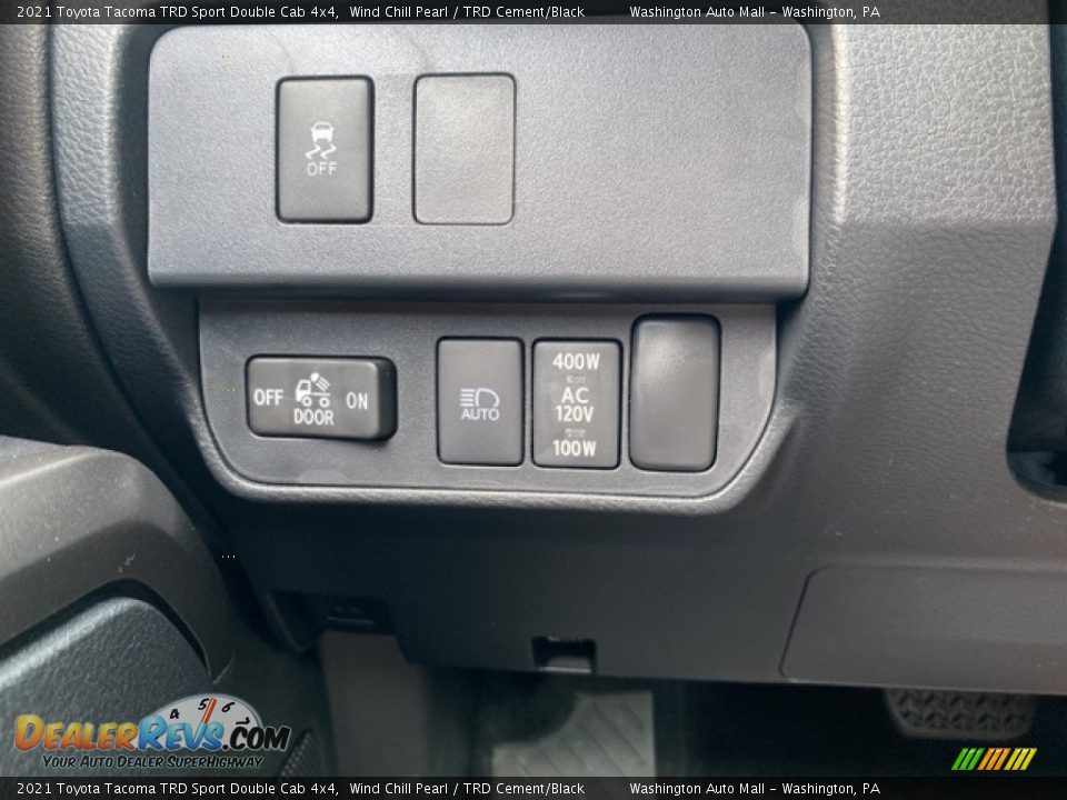 Controls of 2021 Toyota Tacoma TRD Sport Double Cab 4x4 Photo #8