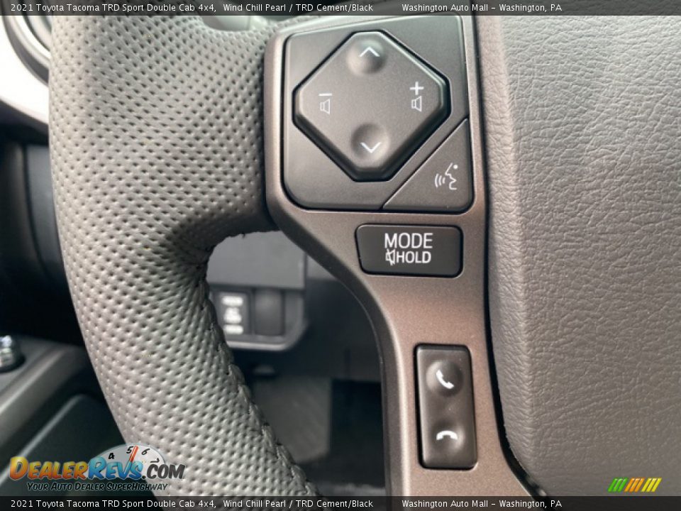 2021 Toyota Tacoma TRD Sport Double Cab 4x4 Steering Wheel Photo #9