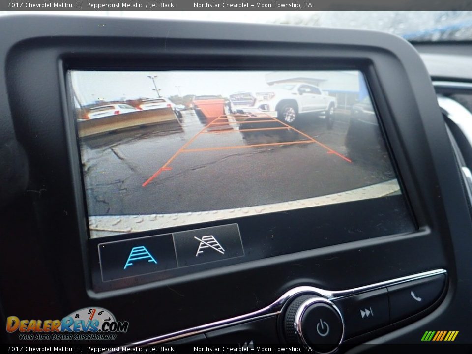 2017 Chevrolet Malibu LT Pepperdust Metallic / Jet Black Photo #30