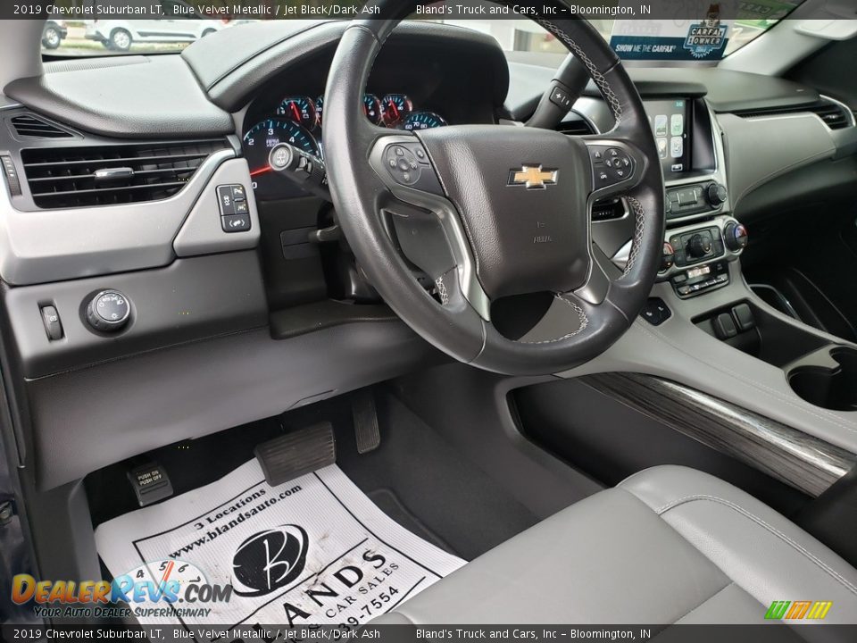 2019 Chevrolet Suburban LT Blue Velvet Metallic / Jet Black/Dark Ash Photo #10