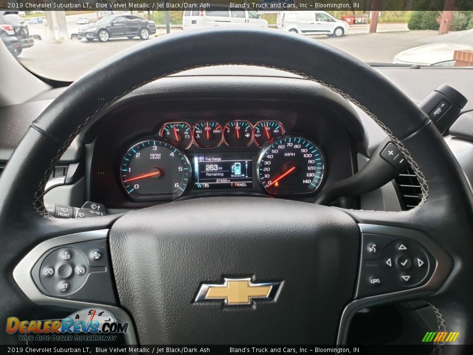 2019 Chevrolet Suburban LT Blue Velvet Metallic / Jet Black/Dark Ash Photo #12