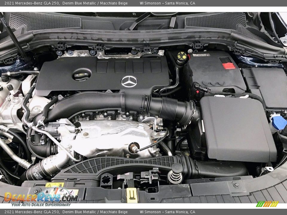 2021 Mercedes-Benz GLA 250 2.0 Liter Turbocharged DOHC 16-Valve VVT 4 Cylinder Engine Photo #8