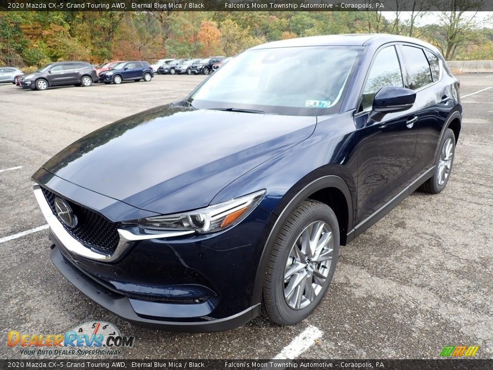 2020 Mazda CX-5 Grand Touring AWD Eternal Blue Mica / Black Photo #5