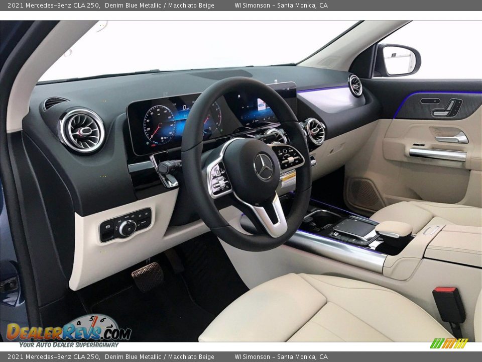 Front Seat of 2021 Mercedes-Benz GLA 250 Photo #4