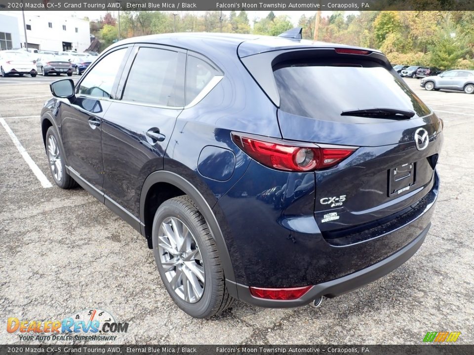 2020 Mazda CX-5 Grand Touring AWD Eternal Blue Mica / Black Photo #6