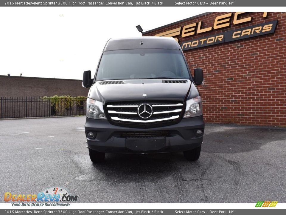 2016 Mercedes-Benz Sprinter 3500 High Roof Passenger Conversion Van Jet Black / Black Photo #2