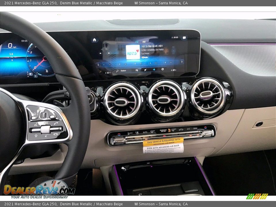 Controls of 2021 Mercedes-Benz GLA 250 Photo #6