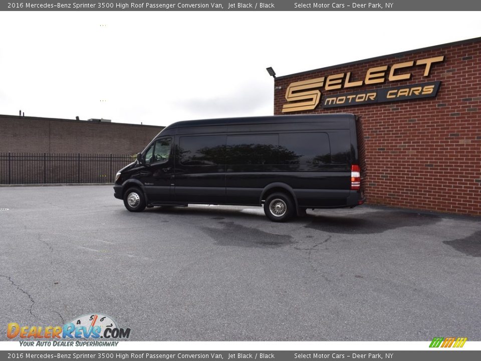 2016 Mercedes-Benz Sprinter 3500 High Roof Passenger Conversion Van Jet Black / Black Photo #5