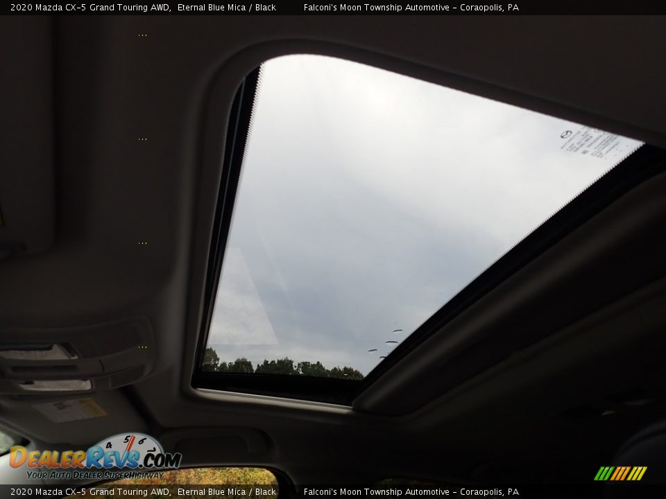 2020 Mazda CX-5 Grand Touring AWD Eternal Blue Mica / Black Photo #13