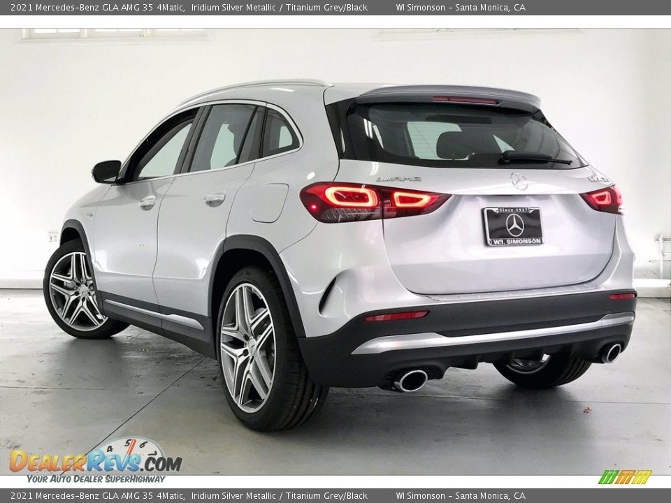 Iridium Silver Metallic 2021 Mercedes-Benz GLA AMG 35 4Matic Photo #2