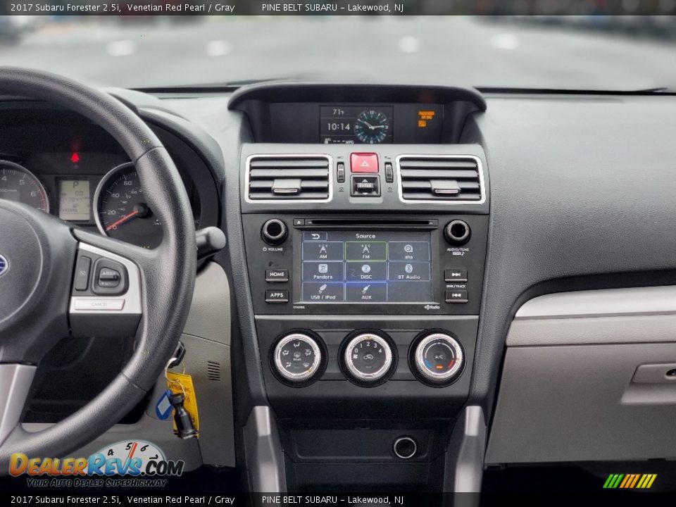 2017 Subaru Forester 2.5i Venetian Red Pearl / Gray Photo #4