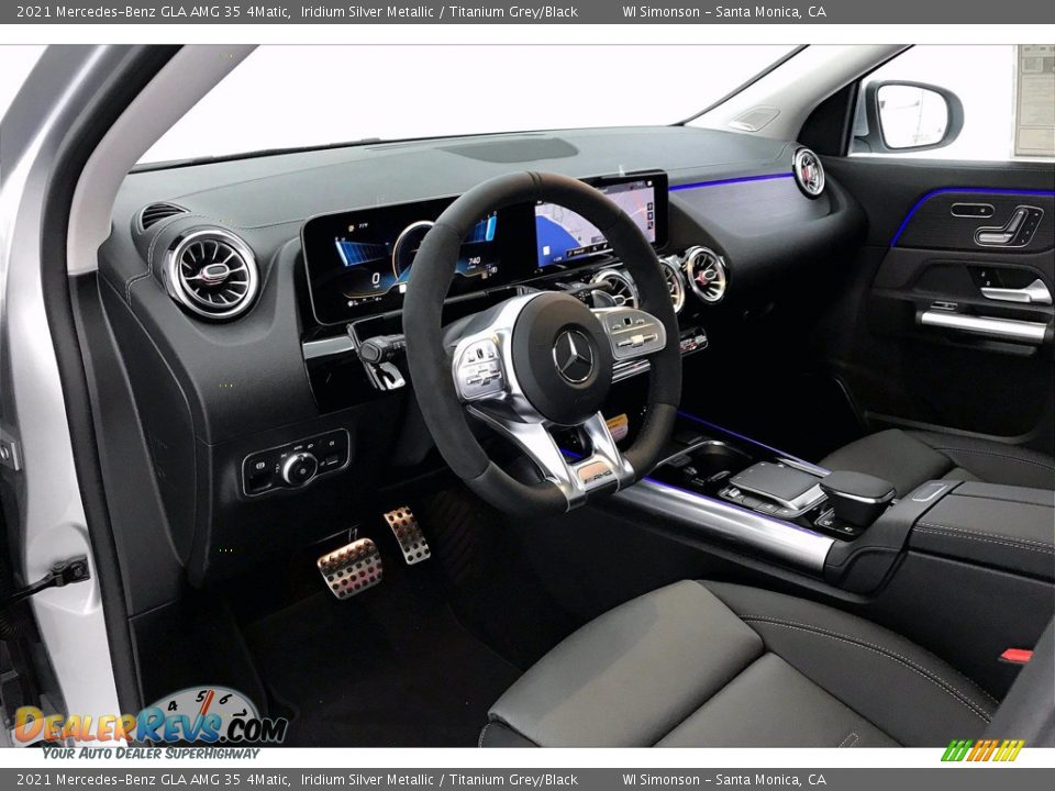 Dashboard of 2021 Mercedes-Benz GLA AMG 35 4Matic Photo #4