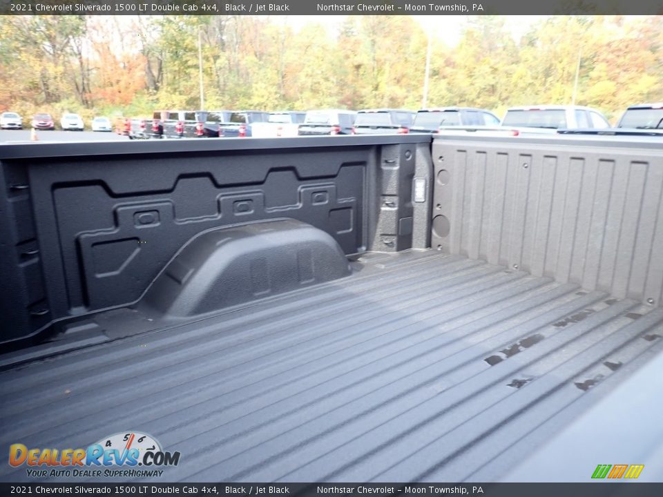 2021 Chevrolet Silverado 1500 LT Double Cab 4x4 Black / Jet Black Photo #11