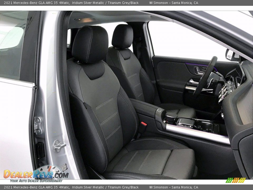 Titanium Grey/Black Interior - 2021 Mercedes-Benz GLA AMG 35 4Matic Photo #5