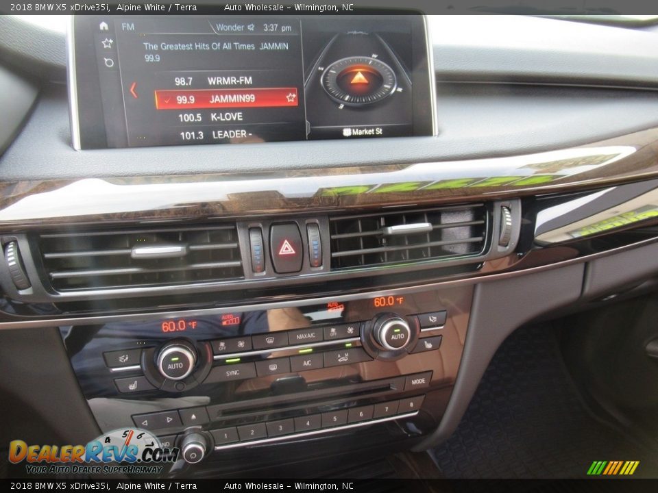 2018 BMW X5 xDrive35i Alpine White / Terra Photo #17