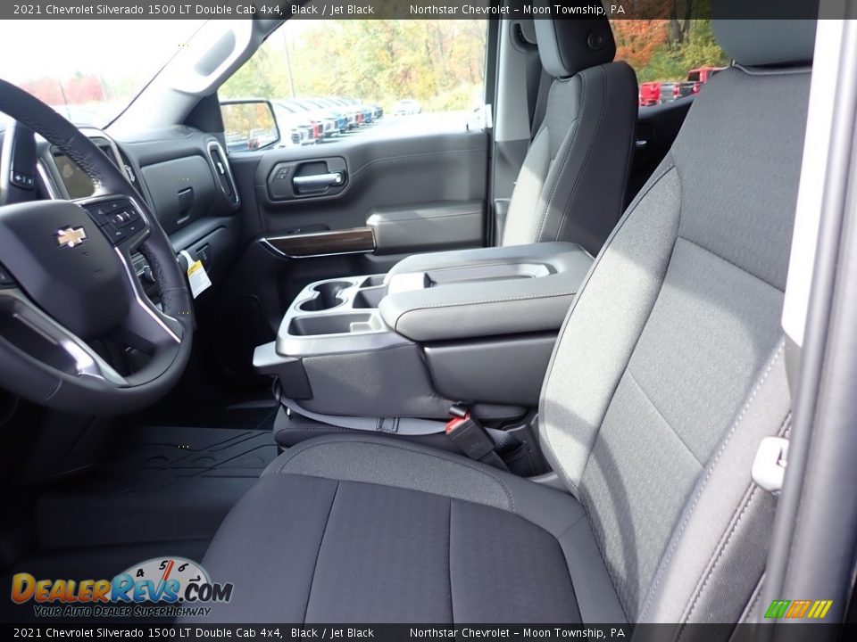 Front Seat of 2021 Chevrolet Silverado 1500 LT Double Cab 4x4 Photo #14