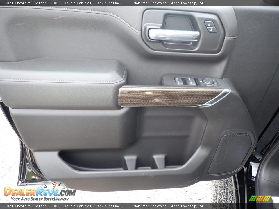 Door Panel of 2021 Chevrolet Silverado 1500 LT Double Cab 4x4 Photo #15