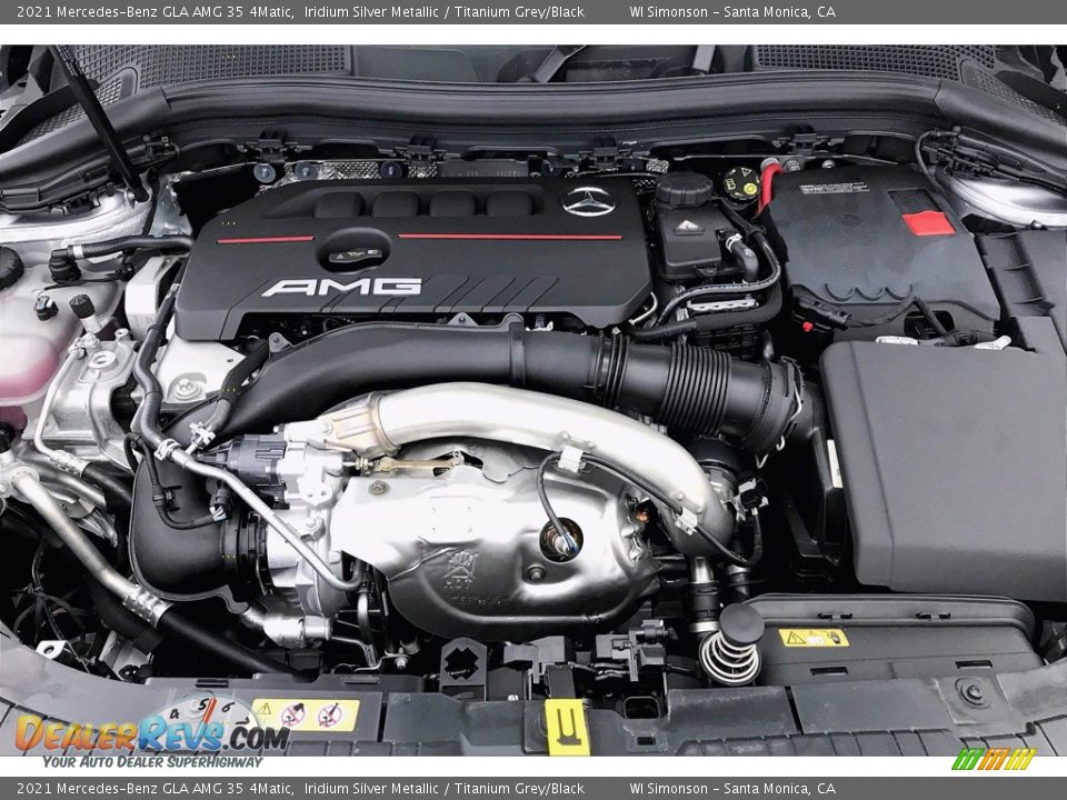 2021 Mercedes-Benz GLA AMG 35 4Matic 2.0 Liter Turbocharged DOHC 16-Valve VVT 4 Cylinder Engine Photo #8
