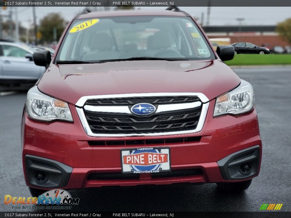 2017 Subaru Forester 2.5i Venetian Red Pearl / Gray Photo #12