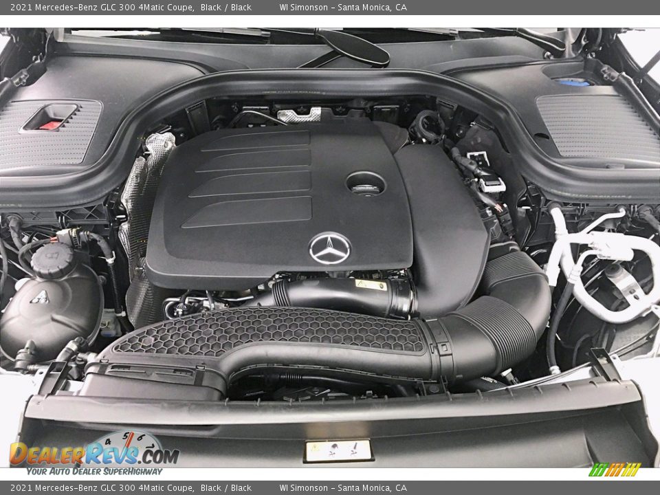 2021 Mercedes-Benz GLC 300 4Matic Coupe 2.0 Liter Turbocharged DOHC 16-Valve VVT Inline 4 Cylinder Engine Photo #8