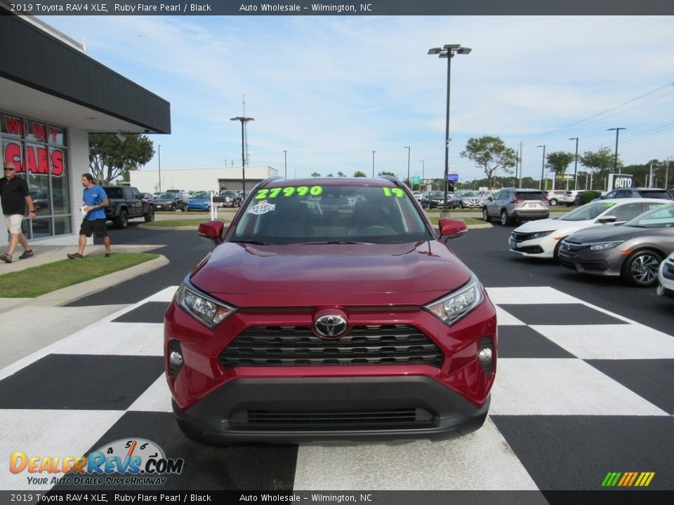 2019 Toyota RAV4 XLE Ruby Flare Pearl / Black Photo #2