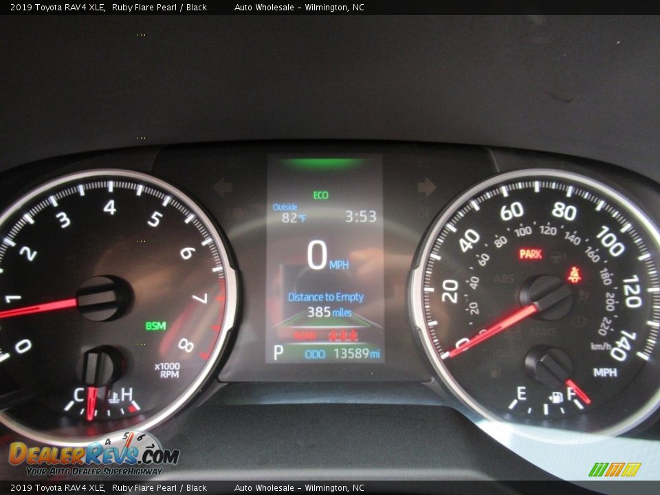 2019 Toyota RAV4 XLE Ruby Flare Pearl / Black Photo #16