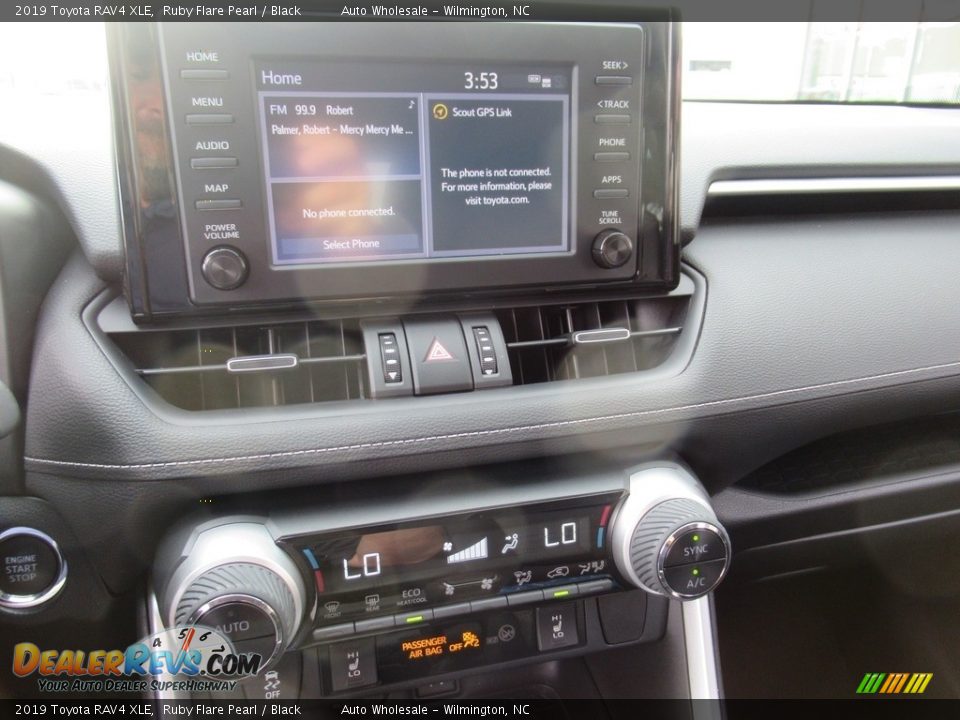 2019 Toyota RAV4 XLE Ruby Flare Pearl / Black Photo #17