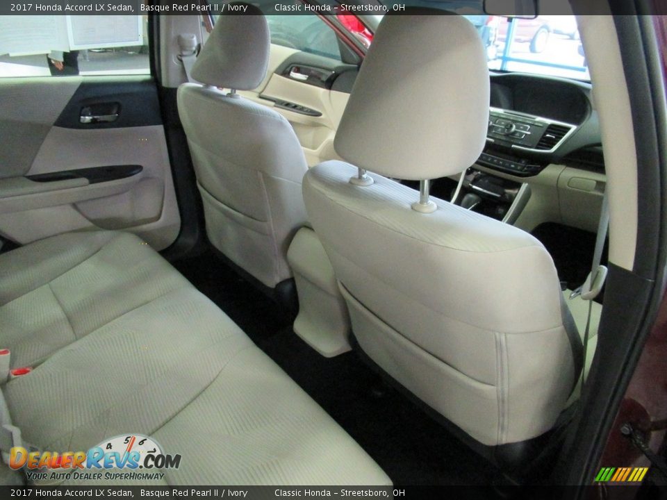2017 Honda Accord LX Sedan Basque Red Pearl II / Ivory Photo #18