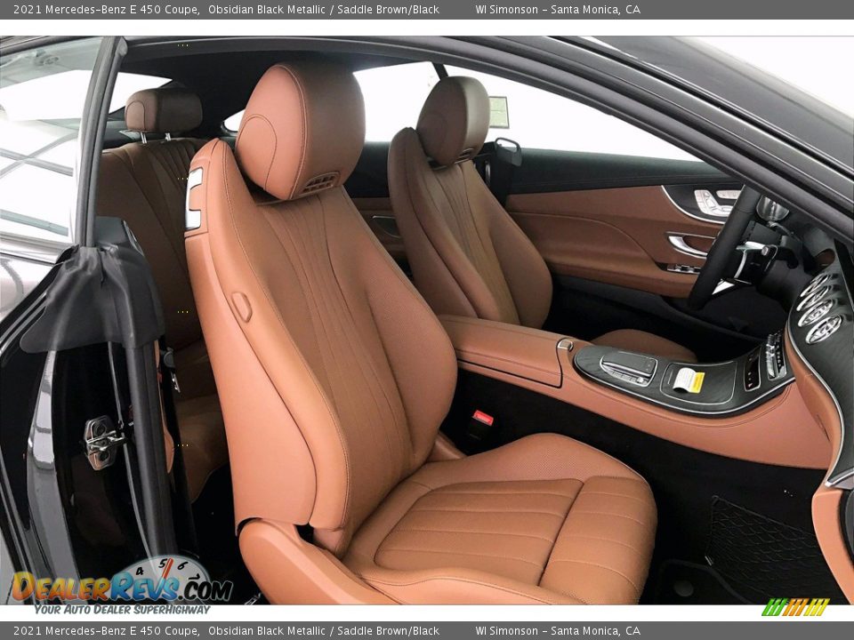 Saddle Brown/Black Interior - 2021 Mercedes-Benz E 450 Coupe Photo #5