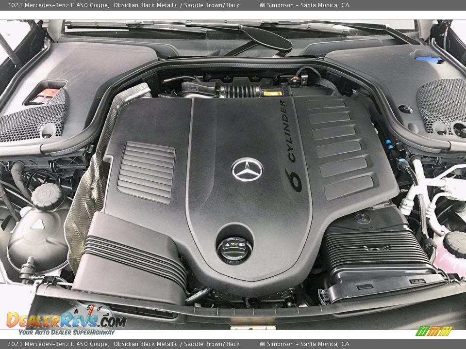 2021 Mercedes-Benz E 450 Coupe 3.0 Liter Turbocharged DOHC 24-Valve VVT Inline 6 Cylinder w/EQ Boost Engine Photo #8