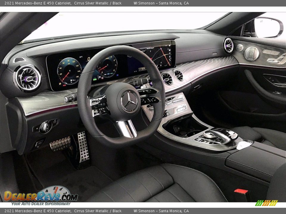 Dashboard of 2021 Mercedes-Benz E 450 Cabriolet Photo #4