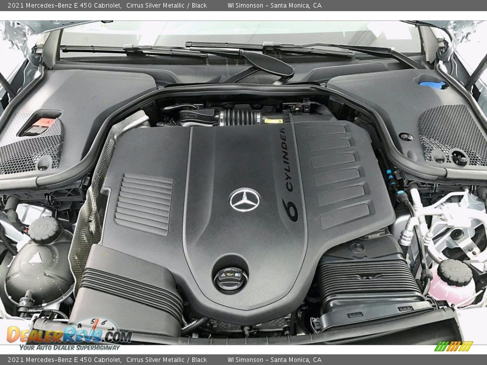 2021 Mercedes-Benz E 450 Cabriolet 3.0 Liter Turbocharged DOHC 24-Valve VVT Inline 6 Cylinder w/EQ Boost Engine Photo #8