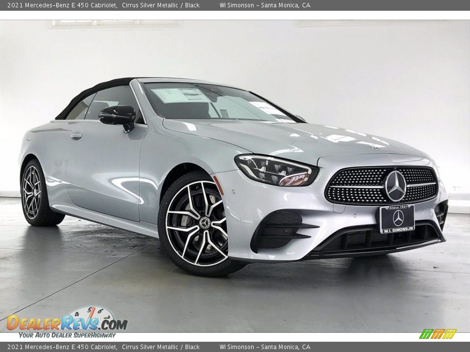Front 3/4 View of 2021 Mercedes-Benz E 450 Cabriolet Photo #12