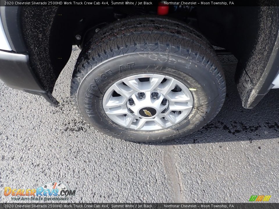 2020 Chevrolet Silverado 2500HD Work Truck Crew Cab 4x4 Summit White / Jet Black Photo #2