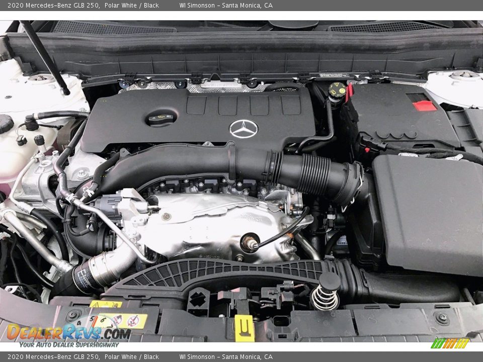 2020 Mercedes-Benz GLB 250 Polar White / Black Photo #8
