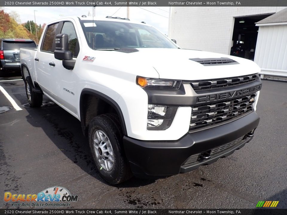 2020 Chevrolet Silverado 2500HD Work Truck Crew Cab 4x4 Summit White / Jet Black Photo #7