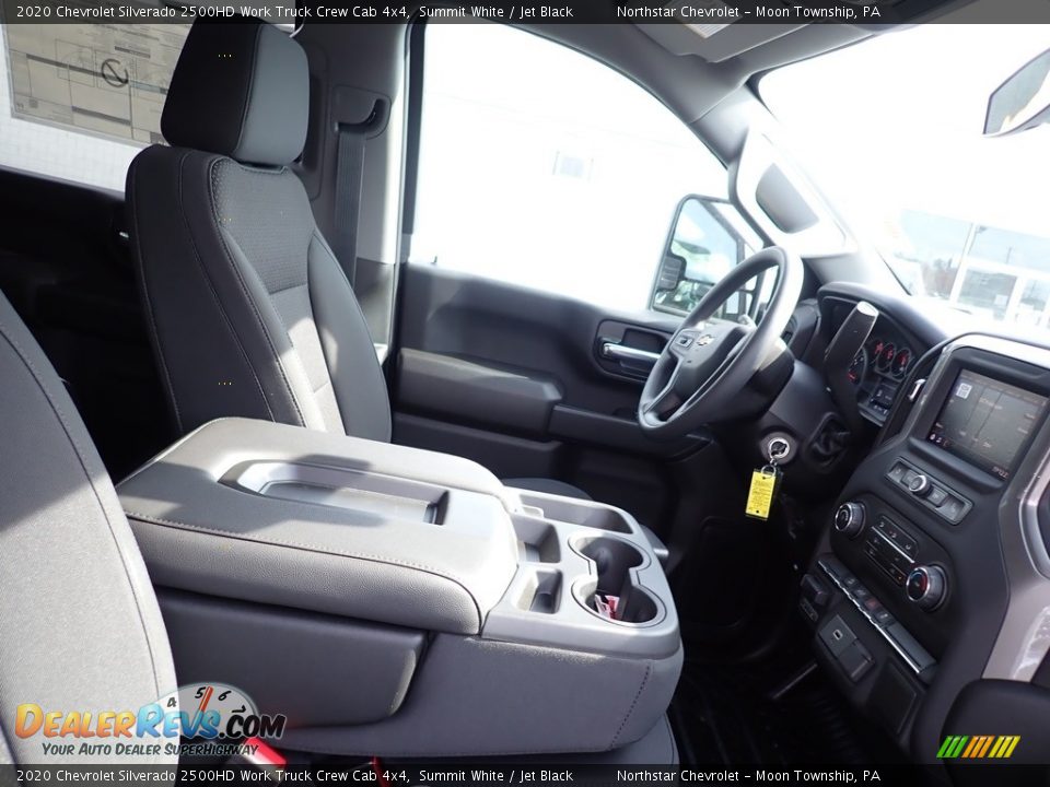 2020 Chevrolet Silverado 2500HD Work Truck Crew Cab 4x4 Summit White / Jet Black Photo #9