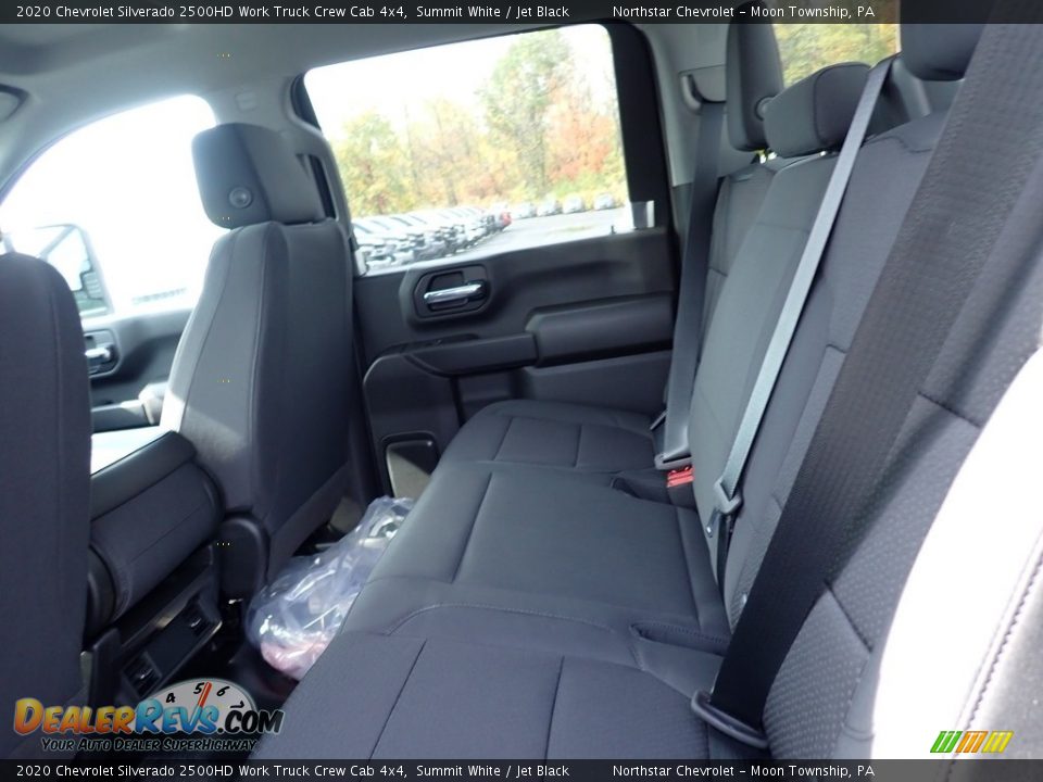 2020 Chevrolet Silverado 2500HD Work Truck Crew Cab 4x4 Summit White / Jet Black Photo #12