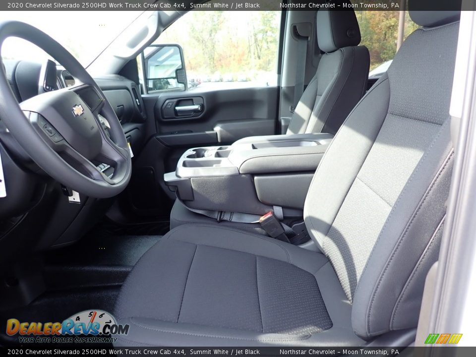 2020 Chevrolet Silverado 2500HD Work Truck Crew Cab 4x4 Summit White / Jet Black Photo #13