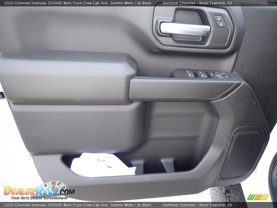 2020 Chevrolet Silverado 2500HD Work Truck Crew Cab 4x4 Summit White / Jet Black Photo #14