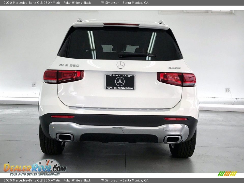 2020 Mercedes-Benz GLB 250 4Matic Polar White / Black Photo #3