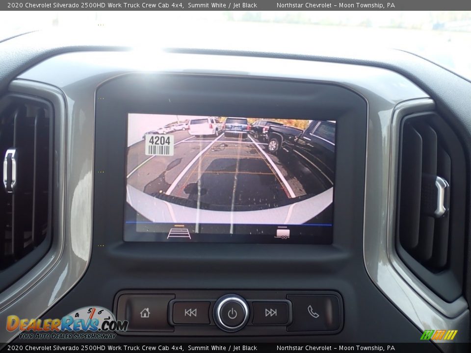 2020 Chevrolet Silverado 2500HD Work Truck Crew Cab 4x4 Summit White / Jet Black Photo #17