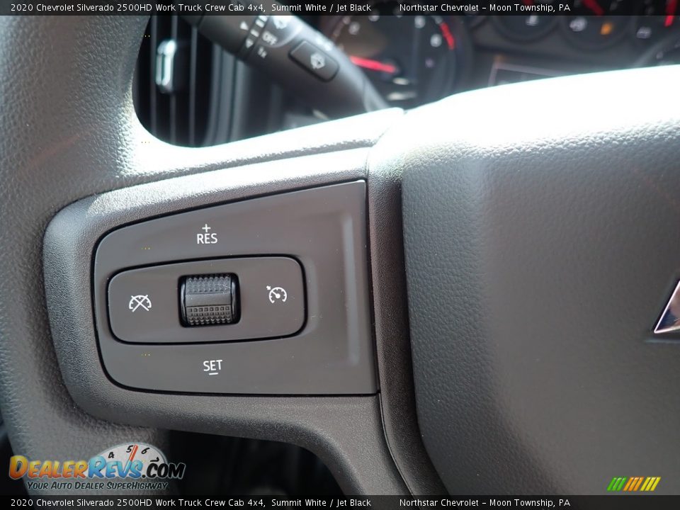 2020 Chevrolet Silverado 2500HD Work Truck Crew Cab 4x4 Summit White / Jet Black Photo #18