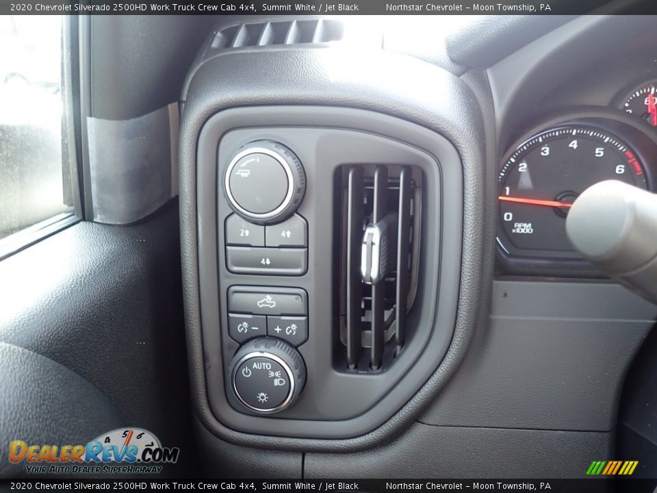 2020 Chevrolet Silverado 2500HD Work Truck Crew Cab 4x4 Summit White / Jet Black Photo #20