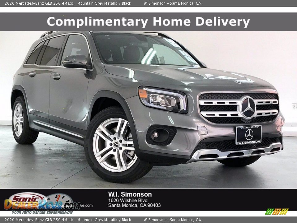 2020 Mercedes-Benz GLB 250 4Matic Mountain Grey Metallic / Black Photo #1