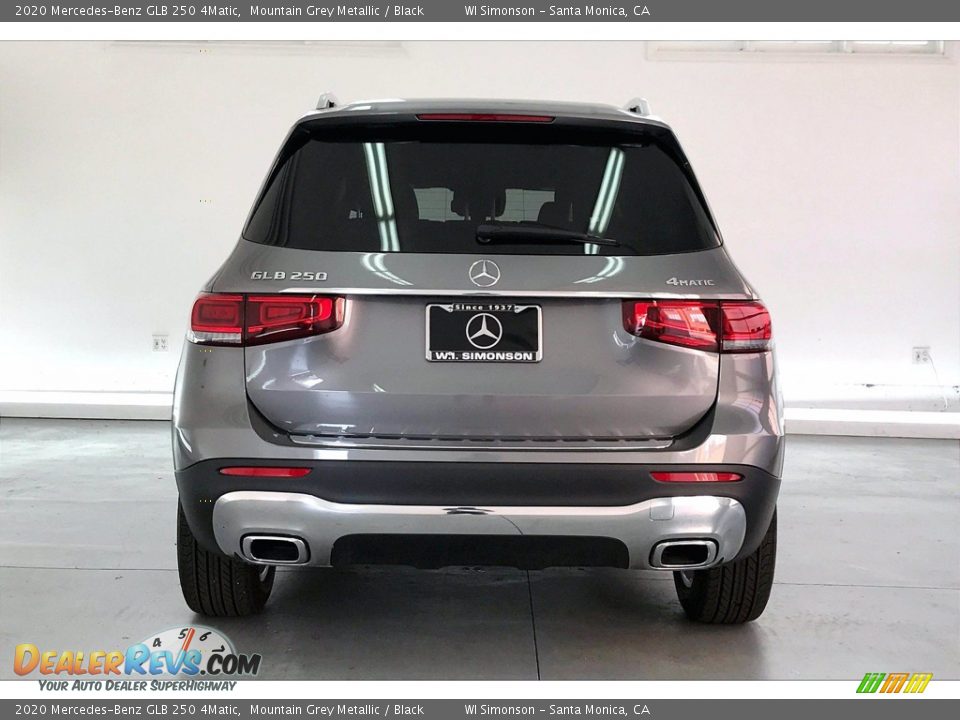 2020 Mercedes-Benz GLB 250 4Matic Mountain Grey Metallic / Black Photo #3